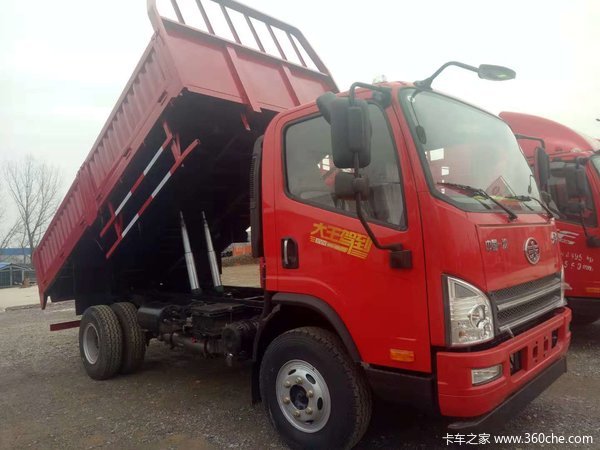 南阳腾瑞一汽解放轻卡虎V自卸车年终大促