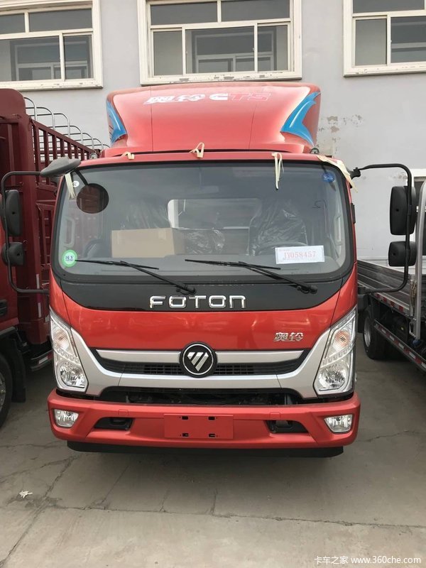 奥铃cts康明斯156马力匹配法士特8速今日到店