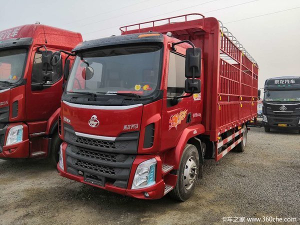 东风柳汽新乘龙m3 185马力 6米8仓栅车