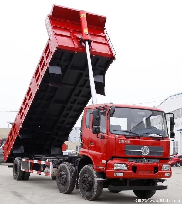 东风天锦小三轴8米 7.6米 7.2米平板自卸优惠3仟促销