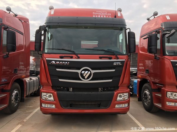 福田 欧曼gtl 6系重卡 460马力 6x4牵引车(bj4259snfkb-aj)35.