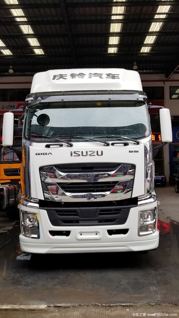 新车到店五十铃巨咖牵引车仅售4248万