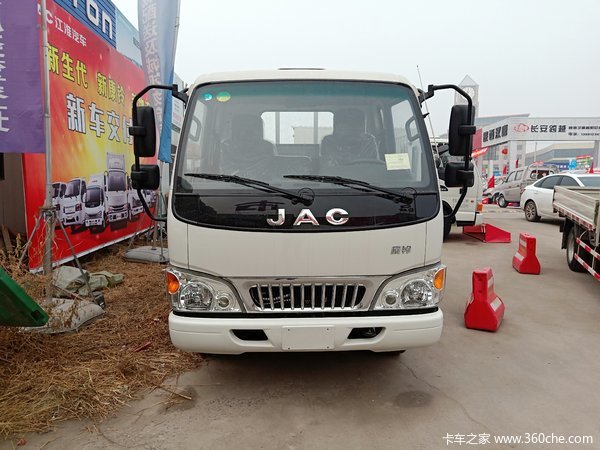 江淮 新康铃H3窄体 102马力 3.37米排半栏板轻卡