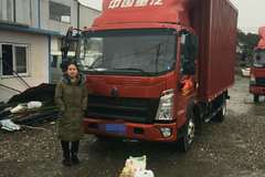 悍将载货车成功交付客户