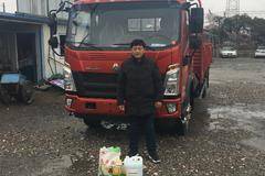 悍将载货车成功交付客户