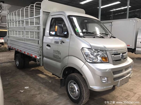 优惠4千甘肃洛瑞重汽王牌仓栅微卡5万