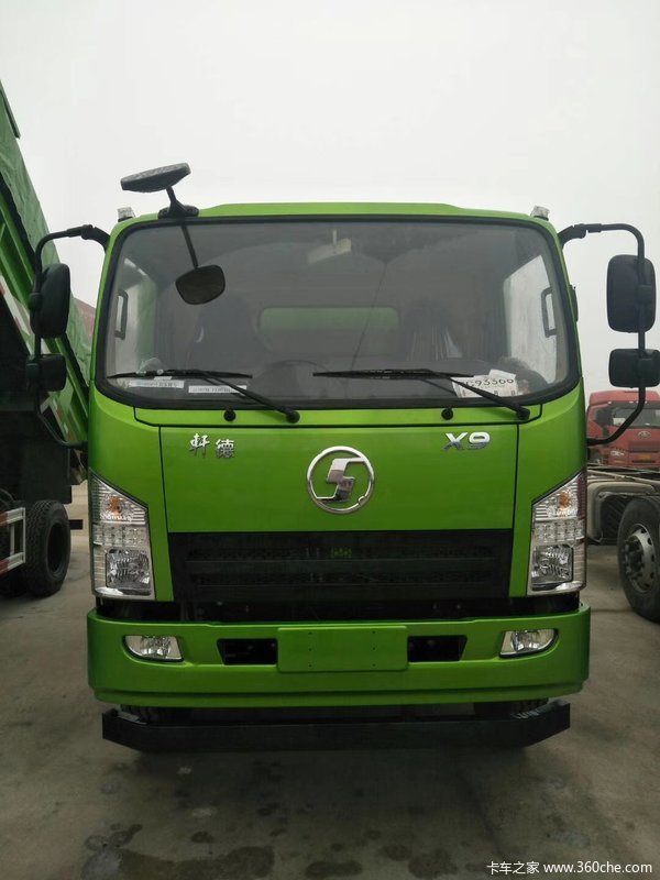 轩德x9自卸车新车到店直降1万