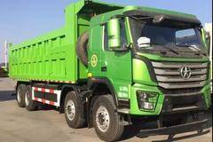 【大运新能源】纯电动8×4自卸车成功试运营