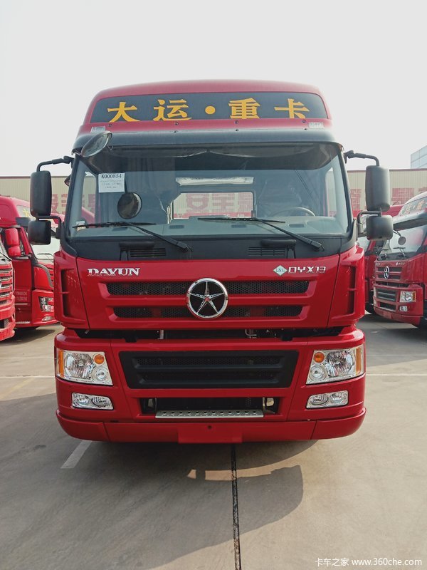 大运重卡玉柴440马力燃气牵引车重磅来袭