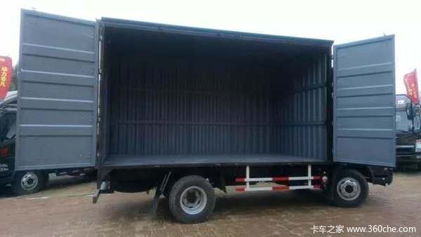 豪沃悍将143马力宽体城市物流货车2300宽体货箱中控锁电动窗