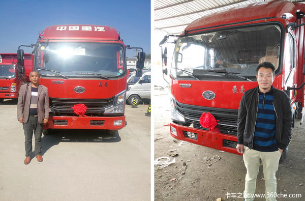 东晟公司10台豪曼H3载货车成功交付客户