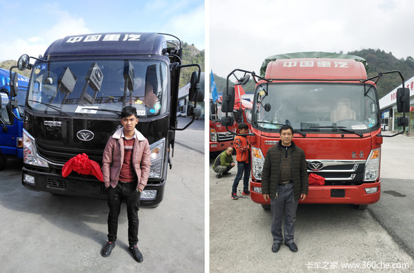 东晟公司10台豪曼H3载货车成功交付客户