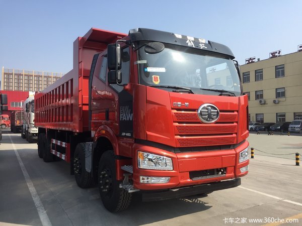 新车到店解放j6p自卸车仅需425万元