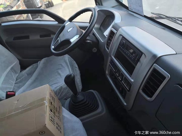 豪沃悍将170马力大马力载货车宽体驾驶室宽体货箱
