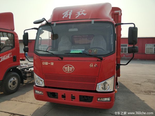 淄博一汽j6f锡柴不烧尿素载货车新车到店 仅需10万元