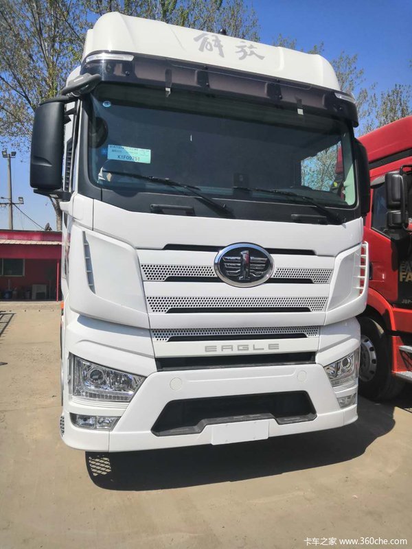 一汽解放 j7重卡 550马力 6x4牵引车(ca4250p77k25t1e5)46.