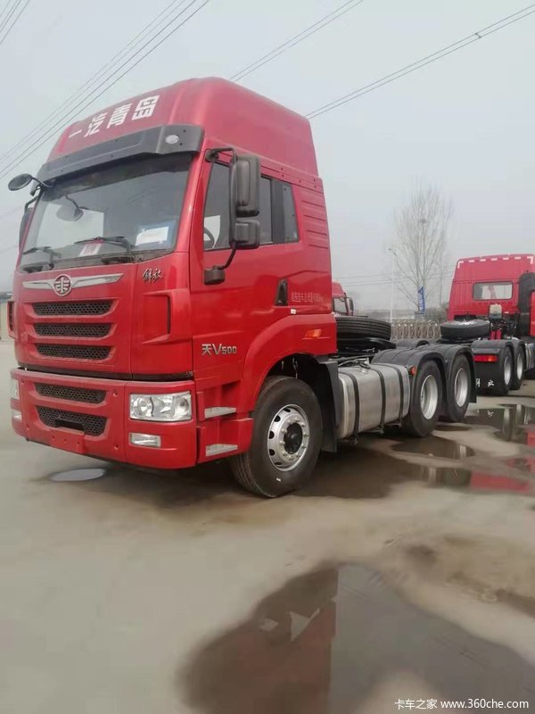 大马力,低油耗,天v500马力牵引实力派等你来挑战