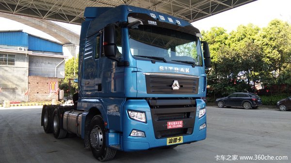 怀化恒兴汕德卡 独有颜值天空蓝 整车装配进口件 中国高端大品牌