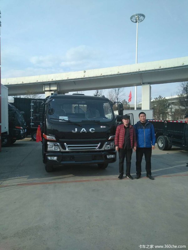 恭喜赵老板喜提爱车，五十铃-120马力板车