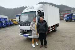 1台致道300M载货车成功交付客户