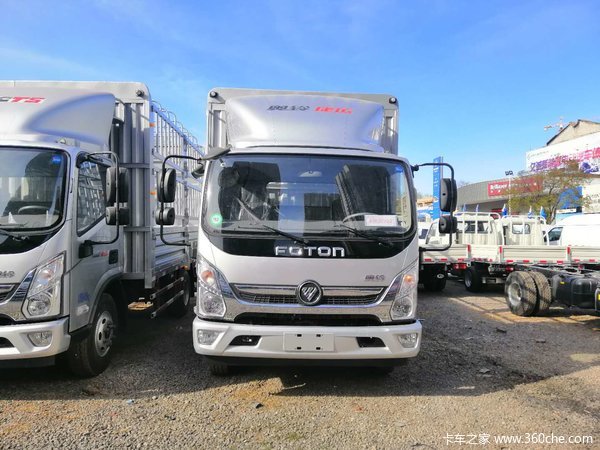 福田奥铃捷运4.2米高栏货车太原久诚让利高达0.2万