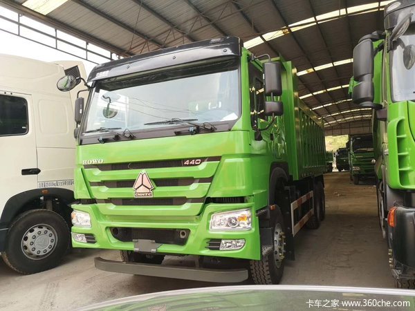 豪沃440马力自卸车热销中优惠05万