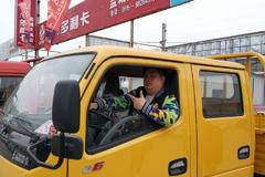 高速养护，电力工程首选用车。东风多利卡D6-S双排