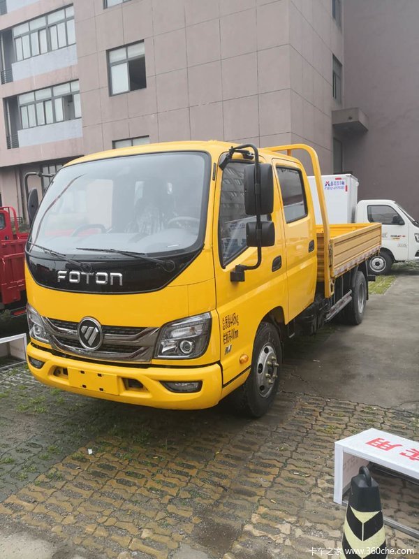 北汽福田时代M3双排------工程车到达苏州市场
