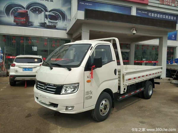 恭喜辛老板 金日喜提时代K2载货车