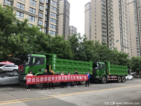 恭喜王总 喜提德龙X3000自卸车