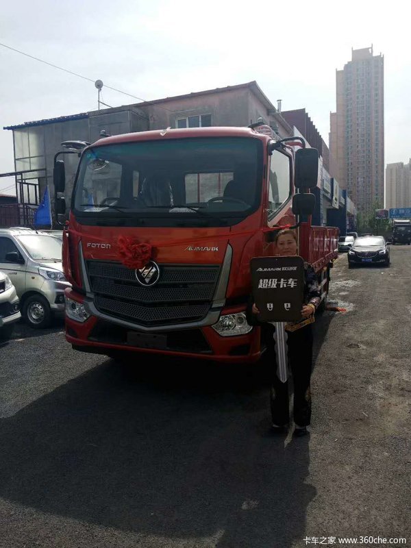 恭喜l李女士 喜提欧马可S5载货车