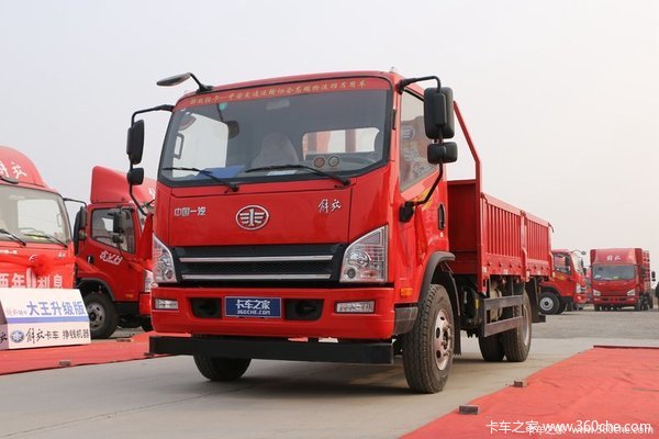 解放 虎vh 160马力 4x2 4.15米自卸车 郴州亚泽促销