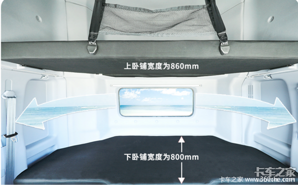 广汽日野700臻值系宽卧铺版到店啦！