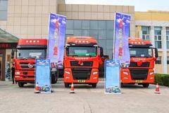 燃爆全场丨现场收获126台天然气重卡订单