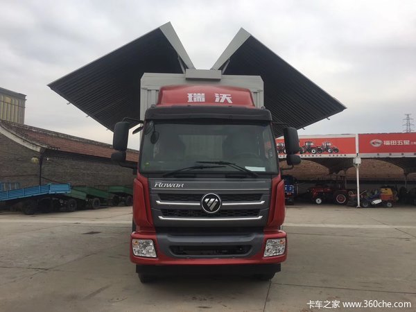 福田 瑞沃es5 185马力 4x2 6.8米栏板载货车(bj1185vkpek-fa)15.