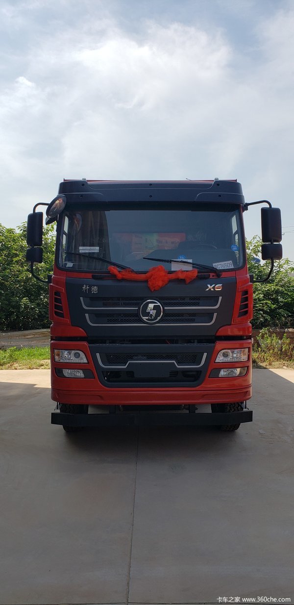 陕汽商用车 轩德x6 350马力 8x4 6.8米自卸车(sx3310gp5326)30.