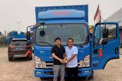 端午节老涂喜提新车-骐铃H300厢式载货车