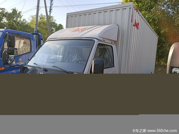 江铃顺达宽体箱式货车厂家政策优惠1万元