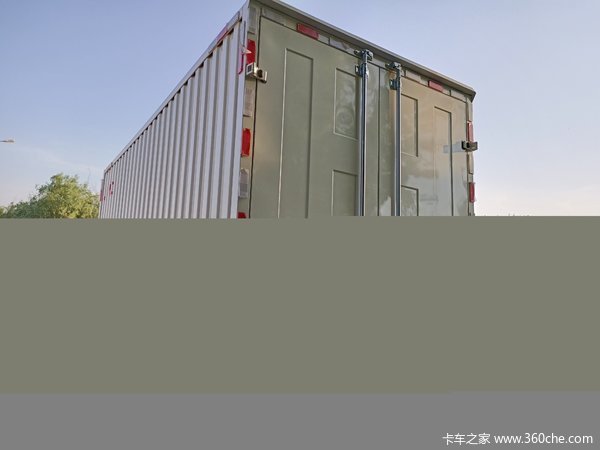 江铃顺达宽体箱式货车厂家政策优惠1万元