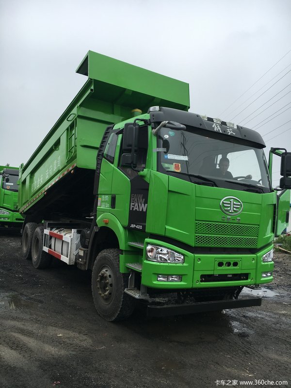 解放j6p自卸车火热促销中 让利高达2万