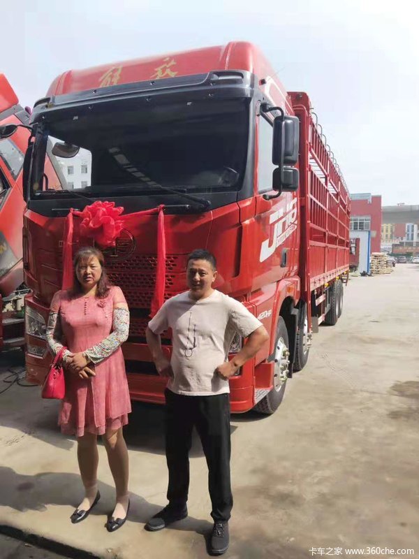 恭喜李老板 喜提解放JH6载货车