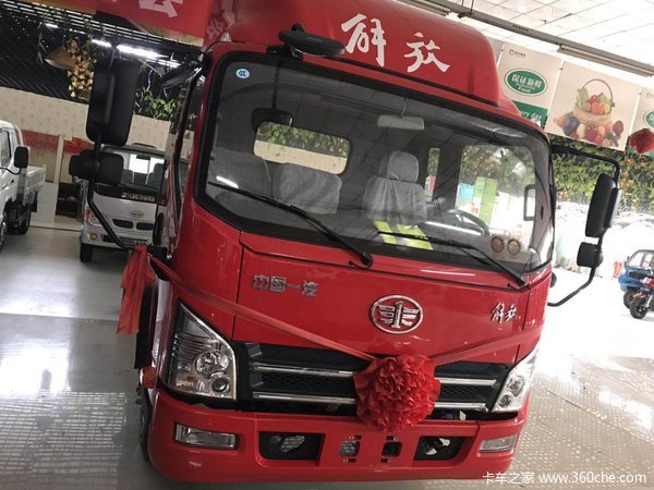 解放虎VH130匹马了.轻松落蓝牌