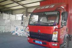 他说丨HOWO轻卡，粮油配送好帮手！