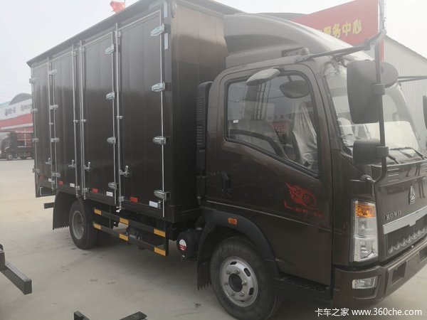 豪沃悍将116马力490发动机蓝牌箱货板车仓栏全部现车