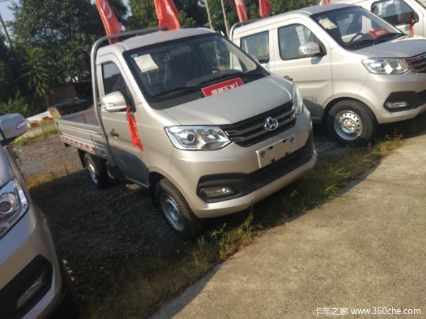 长安跨越王x1 单排2.6米基本型后单轮栏板载货汽车