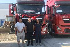 恭喜黄老板 喜提东风天龙VL牵引车