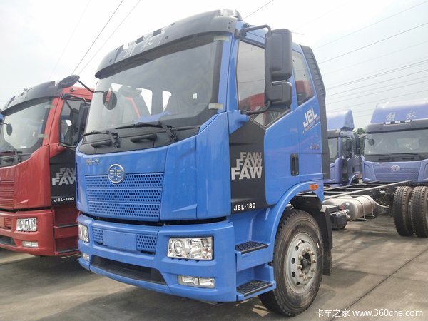 一汽解放 J6L 中卡 大柴 180马力载货车