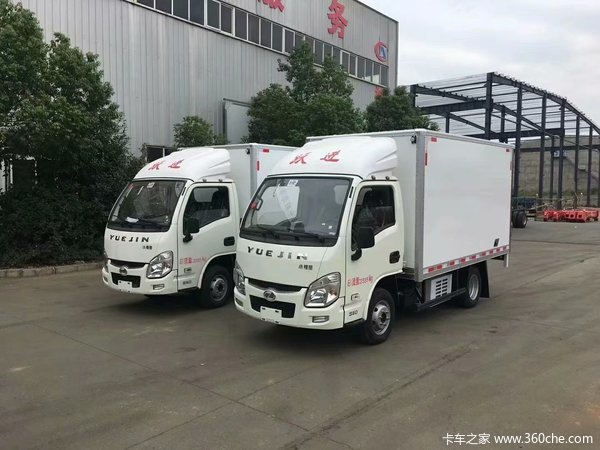 上海航如跃进小福星国六3.65米载货车锉削0.38万