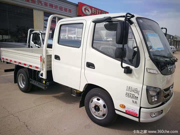 福田时代m3豪华型485双排轻卡到店仅需681万元