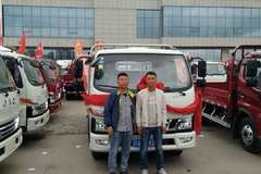 恭喜吴先生喜提骏铃V6搭安徽康明斯动力新车， 宽体蓝牌 上牌无忧